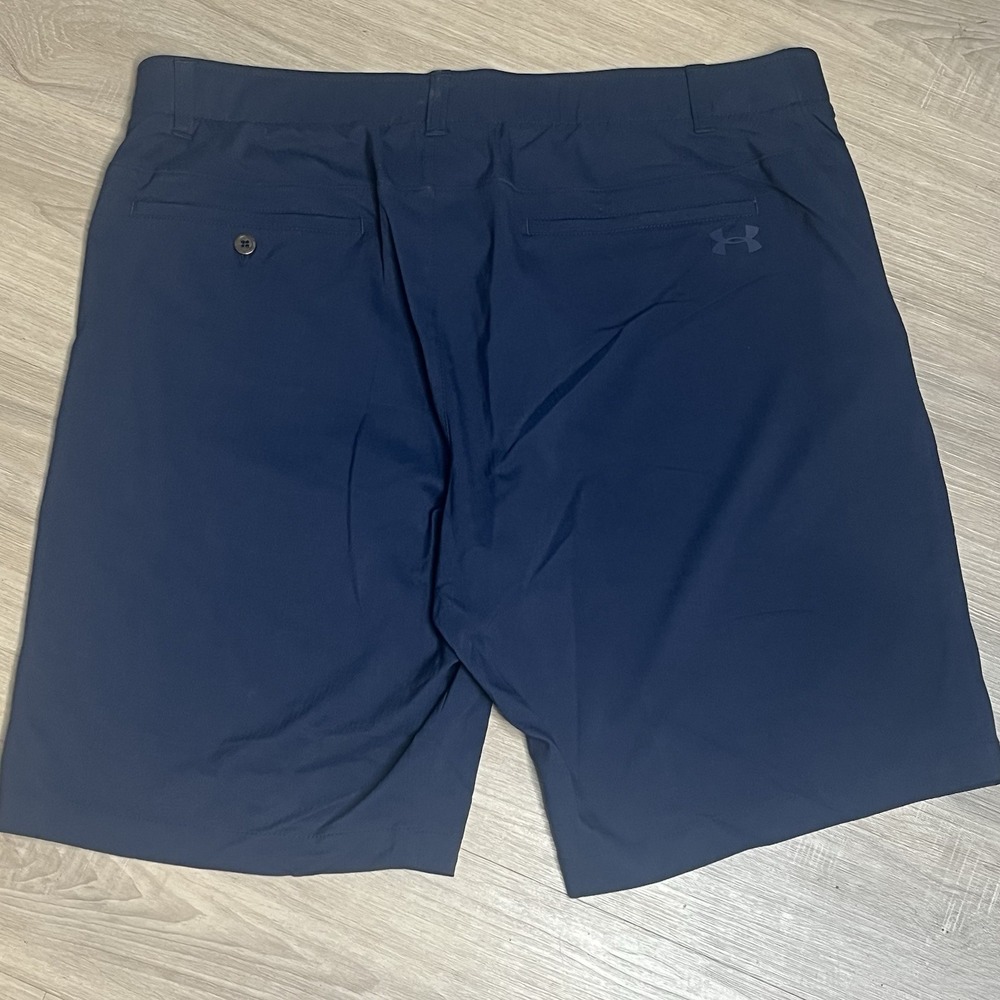 Under Armour UA Match Play Showdown Vented Golf Shorts Navy Men's 38 Performance - Picture 8 of 10